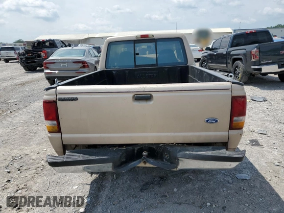 1996 Ford Ranger XL with VIN 1FTCR14U8TTA54896, listed as a Copart auction lot 59631605 with 117,593 mi miles and Clean title. Bid and sale history available at DreamBid. Image 6.