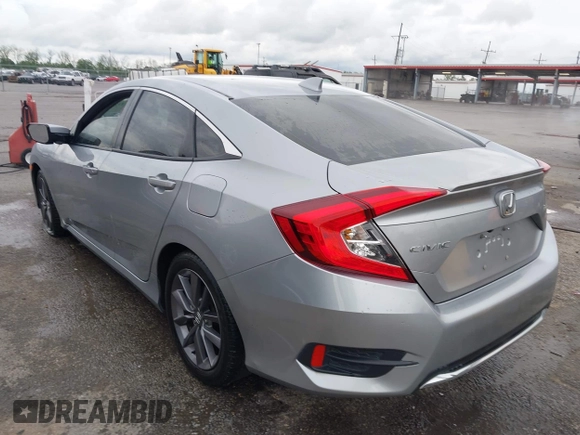 2020 Honda Civic EX-L with VIN 19XFC1F78LE001386, listed as a IAAI auction lot 41961560 with 115,745 mi miles and . Bid and sale history available at DreamBid. Image 3.