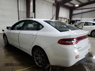 2015 Dodge Dart SXT with VIN 1C3CDFBB8FD119181, listed as a Copart auction lot 52602935 with 129,300 mi miles and Salvage Title. Bid and sale history available at carsss.com. Image 2.
