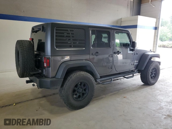 2016 Jeep Wrangler Unlimited Sport z VIN 1C4BJWDG8GL188601, wystawiony jako Copart lot #59760605 z przebiegiem 102 062 mil mil oraz Szkoda całkowita • Salvage title. Historia ofert i sprzedaży dostępna na DreamBid. Obrazek 3.