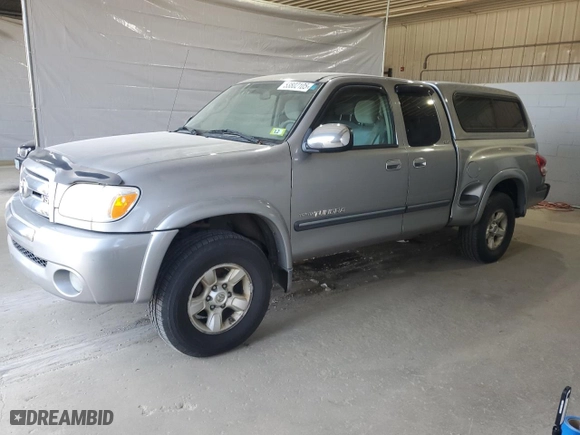 2005 Toyota Tundra SR5 with VIN 5TBBT44175S465785, listed as a Copart auction lot 53802105 with 220,640 mi miles and Clean Title. Bid and sale history available at carsss.com. Image 1.