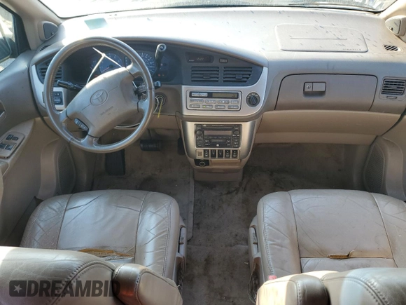 2002 Toyota Sienna LE with VIN 4T3ZF13C52U458553, listed as a Copart auction lot 77957754 with 164,058 mi miles and Salvage Title. Bid and sale history available at carsss.com. Image 8.
