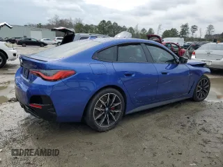 2024 BMW 4 Series M440i with VIN WBA63AW01RFR21066, listed as a Copart auction lot 44224145 with 12,943 mi miles and Salvage Title. Bid and sale history available at DreamBid. Image 3.
