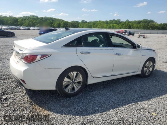 2014 Hyundai Sonata Hybrid Limited with VIN KMHEC4A45EA106270, listed as a Copart auction lot 54578115 with 181,747 mi miles and Clean Title. Bid and sale history available at carsss.com. Image 3.