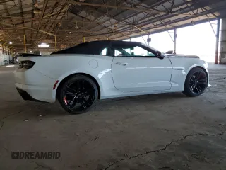 2022 Chevrolet Camaro 1LT with VIN 1G1FB3DS1N0129155, listed as a Copart auction lot 54380425 with 21,079 mi miles and Salvage Title. Bid and sale history available at carsss.com. Image 3.