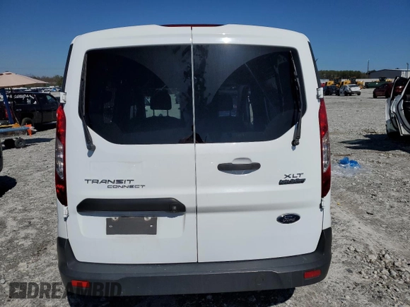 2018 Ford Transit Connect XLT with VIN NM0LS6F78J1374167, listed as a Copart auction lot 47849595 with 109,485 mi miles and Salvage title. Bid and sale history available at DreamBid. Image 6.