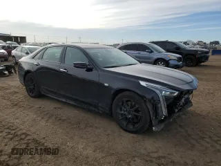 2019 Cadillac CT6 Sport AWD with VIN 1G6KP5R64KU127826, listed as a Copart auction lot 48248125 with 43,171 mi miles and Salvage title. Bid and sale history available at DreamBid. Image 4.