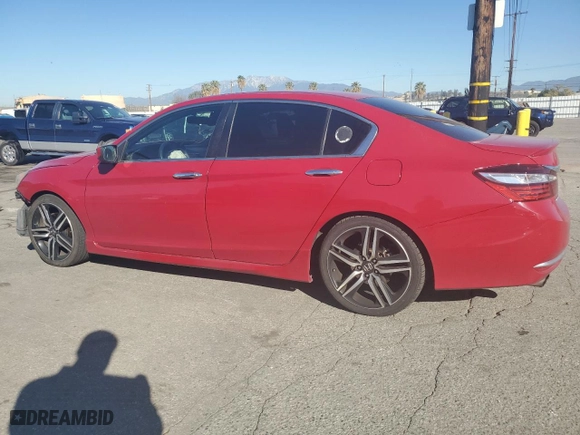 2017 Honda Accord Sedan Sport with VIN 1HGCR2F53HA000664, listed as a Copart auction lot 50086355 with 118,503 mi miles and Salvage Title. Bid and sale history available at carsss.com. Image 2.