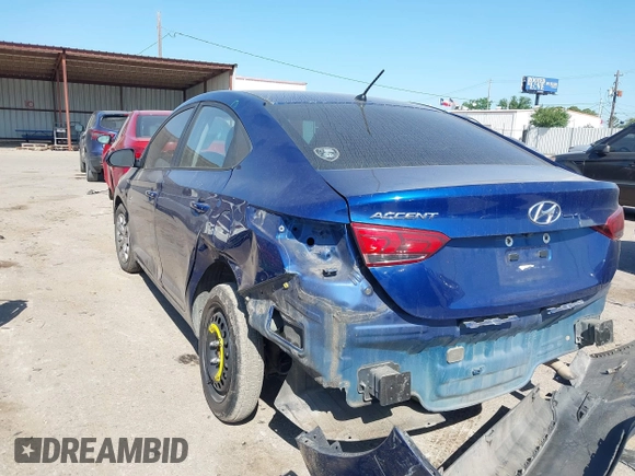 2018 Hyundai Accent SE with VIN 3KPC24A38JE033053, listed as a IAAI auction lot 41978766 with 160,956 mi miles and . Bid and sale history available at carsss.com. Image 3.