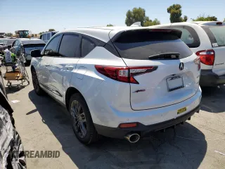 2022 Acura RDX w/A-Spec Package with VIN 5J8TC2H68NL009027, listed as a Copart auction lot 62934374 with 18,843 mi miles and Salvage Title. Bid and sale history available at carsss.com. Image 2.