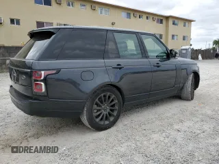 2020 Land Rover Range Rover z VIN SALGR2SUXLA572829, wystawiony jako Copart lot #81239604 z przebiegiem 43 478 mil mil oraz Szkoda całkowita • Salvage title. Historia ofert i sprzedaży dostępna na DreamBid. Obrazek 3.
