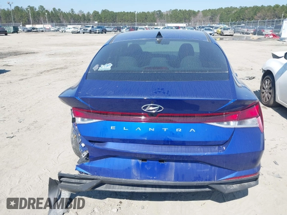 2023 Hyundai Elantra SEL with VIN 5NPLS4AG7PH106792, listed as a IAAI auction lot 41672413 with 34,774 mi miles and . Bid and sale history available at DreamBid. Image 16.