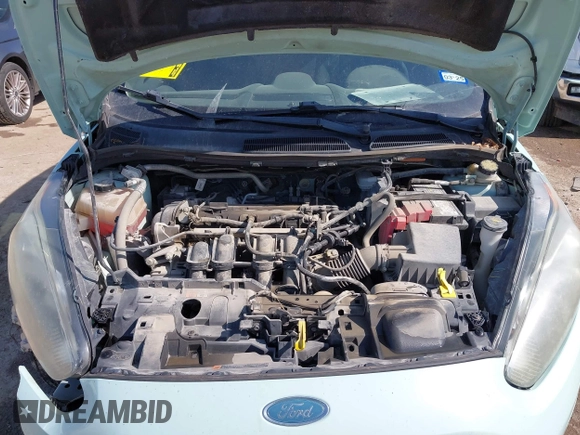 2017 Ford Fiesta SE with VIN 3FADP4BJ7HM150339, listed as a IAAI auction lot 42007084 with 109,334 mi miles. Bid and sale history available at carsss.com. Image 10.