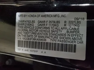 2019 Acura TLX with VIN 19UUB3F38KA004536, listed as a Copart auction lot 44371375 with 0 mi miles and Non Repairable. Bid and sale history available at carsss.com. Image 14.