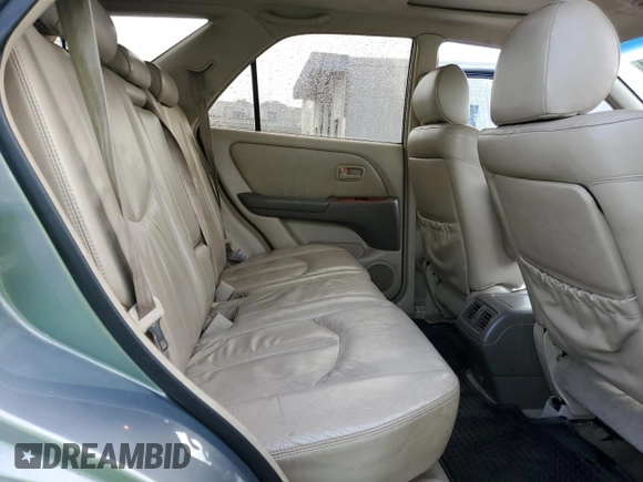 2000 Lexus RX 300 with VIN JT6GF10U6Y0047249, listed as a Copart auction lot 86895324 with 313,575 mi miles and Clean Title. Bid and sale history available at carsss.com. Image 10.