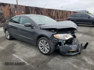 2012 Volkswagen CC Sport PZEV with VIN WVWMP7AN0CE541220, listed as a Copart auction lot 53468225 with 91,689 mi miles and Salvage Title. Bid and sale history available at carsss.com. Image 4.