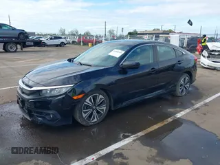 2016 Honda Civic Sedan EX-L with VIN 19XFC1F78GE201822, listed as a IAAI auction lot 41882529 with 142,589 mi miles. Bid and sale history available at carsss.com. Image 2.