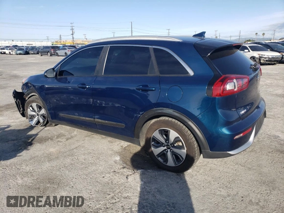 2017 Kia Niro LX with VIN KNDCB3LC9H5062395, listed as a Copart auction lot 51184255 with 128,700 mi miles and Salvage Title. Bid and sale history available at carsss.com. Image 2.