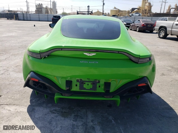 2020 Aston Martin Vantage with VIN SCFSMGAWXLGN04772, listed as a Copart auction lot 66759284 with 17,757 mi miles and Salvage Title. Bid and sale history available at carsss.com. Image 6.