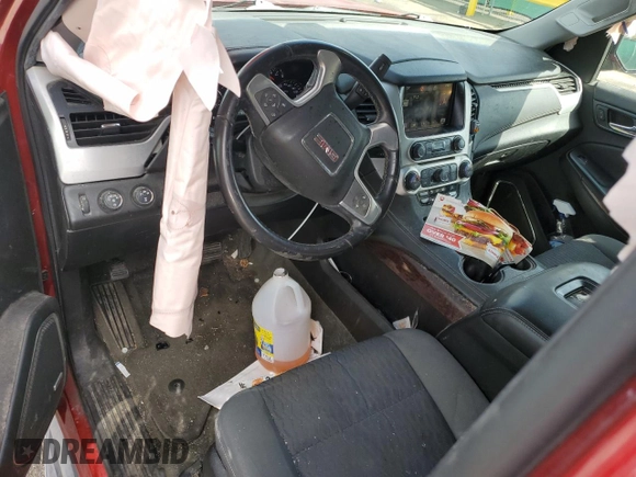 2015 GMC Yukon SLE with VIN 1GKS2AKC3FR168949, listed as a Copart auction lot 52453385 with 135,265 mi miles and Non Repairable. Bid and sale history available at carsss.com. Image 8.