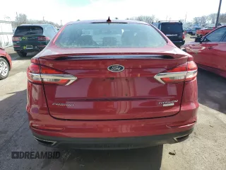 2019 Ford Fusion Titanium with VIN 3FA6P0K9XKR153544, listed as a Copart auction lot 46540155 with 94,338 mi miles and Salvage Title. Bid and sale history available at carsss.com. Image 6.