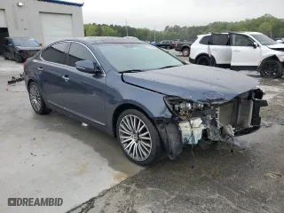 2014 Kia Cadenza Premium with VIN KNALN4D74E5124714, listed as a Copart auction lot 51262805 with 101,188 mi miles and Salvage Title. Bid and sale history available at carsss.com. Image 4.