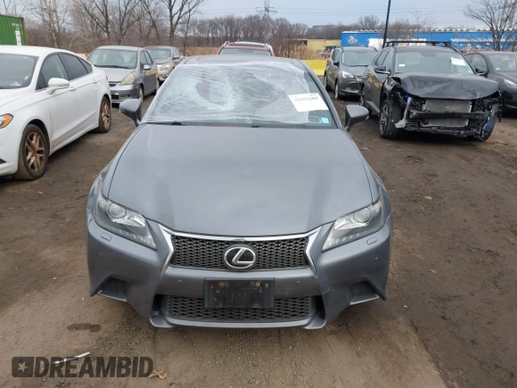 2013 Lexus GS 350 with VIN JTHCE1BL7D5014898, listed as a IAAI auction lot 41656269 with 102,275 mi miles. Bid and sale history available at carsss.com. Image 12.