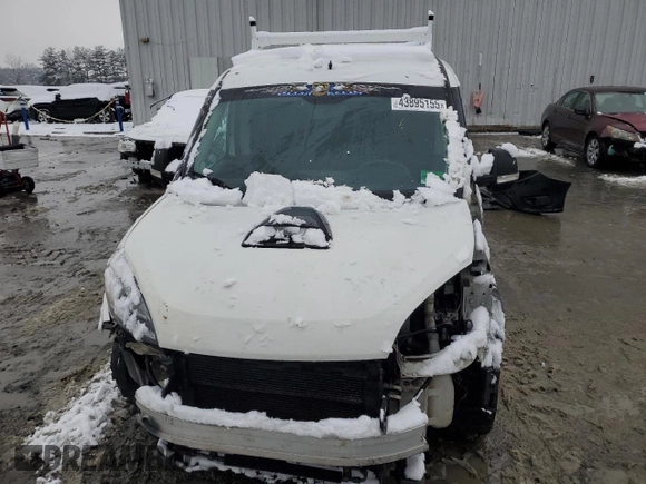 2015 Ram ProMaster City Cargo Tradesman with VIN ZFBERFAT5F6A63517, listed as a Copart auction lot 43895155 with 238,462 mi miles and Salvage Title. Bid and sale history available at carsss.com. Image 5.