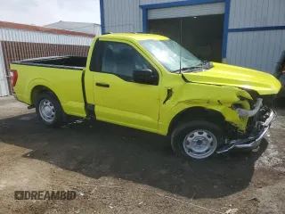 2022 Ford F-150 XL with VIN 1FTMF1CB8NKE01617, listed as a Copart auction lot 55524595 with 40,617 mi miles and Salvage Title. Bid and sale history available at carsss.com. Image 4.