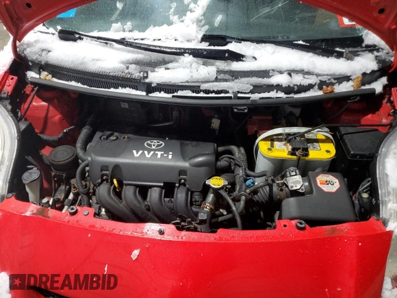 2010 Toyota Yaris z VIN JTDJT4K35A5280531, wystawiony jako Copart lot #47061135 z przebiegiem 151 744 mil mil oraz Szkoda całkowita • Salvage title. Historia ofert i sprzedaży dostępna na DreamBid. Obrazek 11.