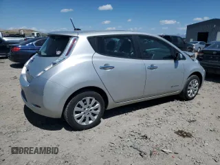 2015 Nissan LEAF SV with VIN 1N4AZ0CP5FC317336, listed as a Copart auction lot 54061095 with 94,344 mi miles and Clean Title. Bid and sale history available at carsss.com. Image 3.