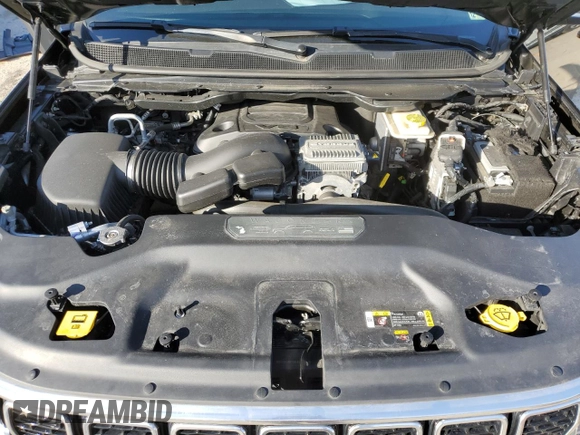 2022 Jeep Wagoneer Series II with VIN 1C4SJUBT2NS168092, listed as a Copart auction lot 47606775 with 61,695 mi miles and Salvage title. Bid and sale history available at DreamBid. Image 12.