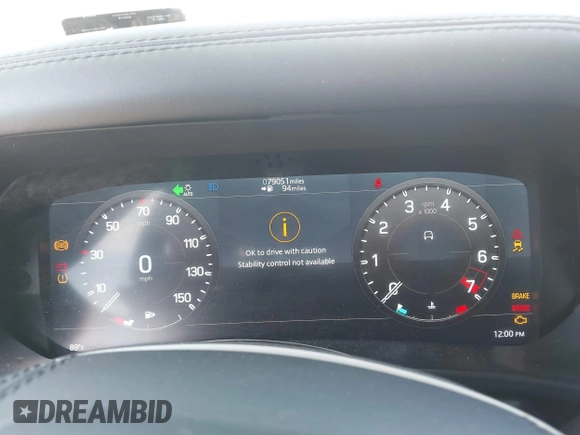 2021 Land Rover Defender with VIN SALE3ERU0M2038671, listed as a IAAI auction lot 42606135 with 79,051 mi miles and . Bid and sale history available at DreamBid. Image 7.