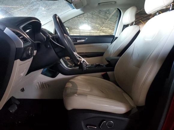 2017 Ford Edge Titanium with VIN 2FMPK3K86HBB43750, listed as a Copart auction lot 45764185 with 122,436 mi miles and Salvage Title. Bid and sale history available at carsss.com. Image 7.