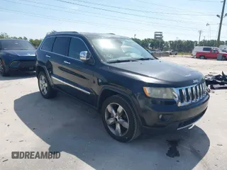 2011 Jeep Grand Cherokee Overland with VIN 1J4RS6GT4BC584029, listed as a IAAI auction lot 42088953 with 144,777 mi miles and . Bid and sale history available at DreamBid. Image 1.