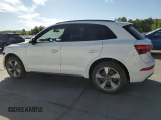 2020 Audi Q5 Premium с VIN WA1ANAFY5L2108397, выставлен на аукционе Copart как лот 62962725 с пробегом 47 467 миль миль и Списание • Salvage title. История ставок и продаж доступна на DreamBid. Изображение 2.