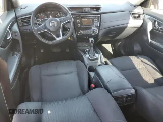 2017 Nissan Rogue S with VIN 5N1AT2MT3HC738151, listed as a Copart auction lot 53121165 with 81,021 mi miles and Salvage Title. Bid and sale history available at carsss.com. Image 8.