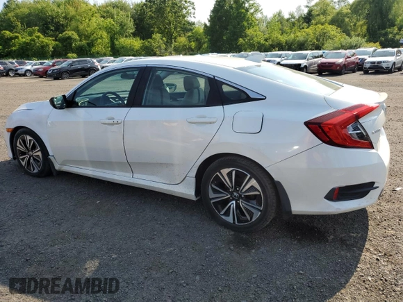 2016 Honda Civic EX-T with VIN 19XFC1F39GE025313, listed as a Copart auction lot 59542395 with 60,624 mi miles and Clean title. Bid and sale history available at DreamBid. Image 2.