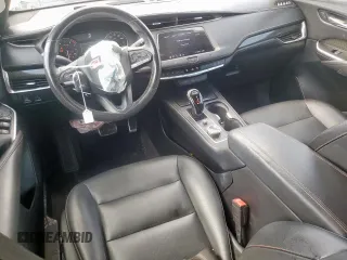 2020 Cadillac XT4 FWD Sport with VIN 1GYFZER45LF146781, listed as a Copart auction lot 59043685 with 65,177 mi miles and Salvage title. Bid and sale history available at DreamBid. Image 8.