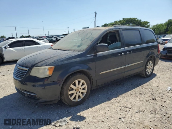 2013 Chrysler Town & Country Touring with VIN 2C4RC1BG9DR775052, listed as a Copart auction lot 56229635 with 222,720 mi miles and Clean Title. Bid and sale history available at DreamBid. Image 1.
