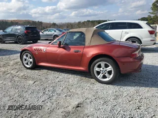 2001 BMW Z3 2.5 z VIN WBACN33401LM03049, wystawiony jako Copart lot #44110745 z przebiegiem 187 968 mil mil oraz Szkody całkowita. Historia ofert i sprzedaży dostępna na DreamBid. Obrazek 2.