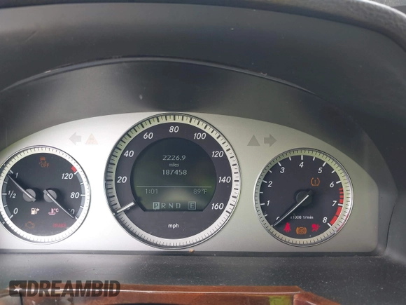 2011 Mercedes-Benz GLK 350 with VIN WDCGG5GB7BF657953, listed as a IAAI auction lot 42156580 with 187,458 mi miles and . Bid and sale history available at DreamBid. Image 7.