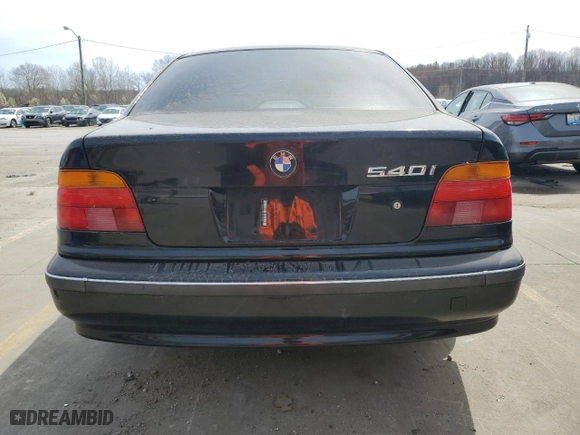 2000 BMW 5 Series 540iA with VIN WBADN6344YGM66003, listed as a Copart auction lot 49919625 with 205,645 mi miles and Salvage Title. Bid and sale history available at carsss.com. Image 6.