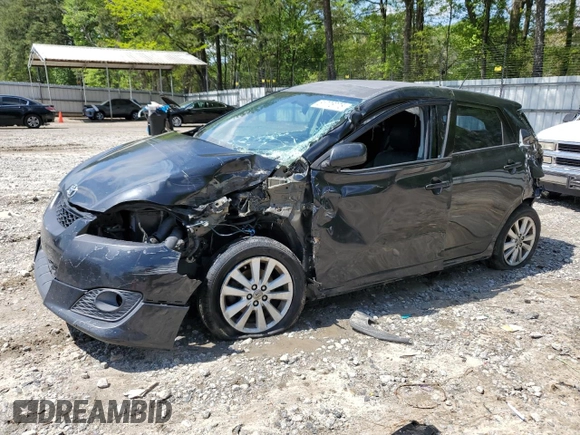 2010 Toyota Matrix with VIN 2T1KU4EE5AC264377, listed as a Copart auction lot 51776775 with 224,754 mi miles and Salvage Title. Bid and sale history available at carsss.com. Image 1.