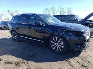 2025 Volvo XC90 Plus with VIN YV4062PE5S1303927, listed as a Copart auction lot 47423225 with 3,241 mi miles and Salvage Title. Bid and sale history available at DreamBid. Image 4.