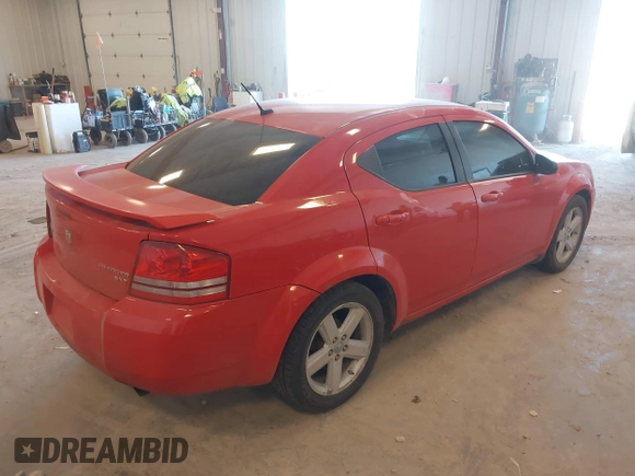 2009 Dodge Avenger SXT with VIN 1B3LC56D59N533300, listed as a IAAI auction lot 42014794 with 332,470 mi miles and . Bid and sale history available at DreamBid. Image 4.