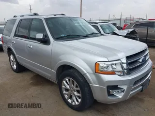 2017 Ford Expedition Limited z VIN 1FMJU1KT3HEA66428, wystawiony jako IAAI lot #42390463 z przebiegiem 134 337 mil mil oraz . Historia ofert i sprzedaży dostępna na DreamBid. Obrazek 1.