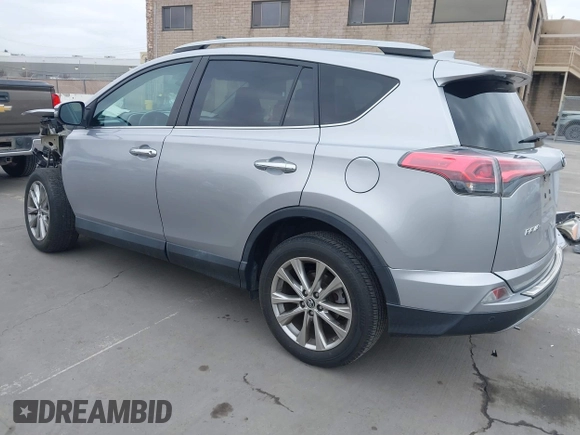 2017 Toyota RAV4 Limited with VIN 2T3YFREV0HW403543, listed as a IAAI auction lot 41448264 with 17,529 mi miles. Bid and sale history available at carsss.com. Image 3.