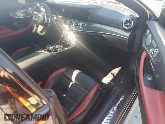 2019 Mercedes-Benz E-Class AMG E 53 with VIN WDD1J6BB2KF088591, listed as a Copart auction lot 83998664 with 0 mi miles and Salvage Title. Bid and sale history available at carsss.com. Image 8.