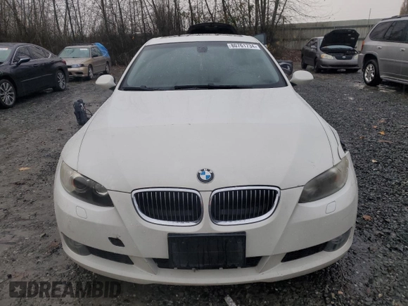 2009 BMW 3 Series 328i with VIN WBAWV13539PG07457, listed as a Copart auction lot 80761734 with 133,384 mi miles and Salvage Title. Bid and sale history available at carsss.com. Image 5.